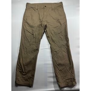 Noble Outfitters Men's Flex Canvas Khaki Cargo Pants - Size 40x32